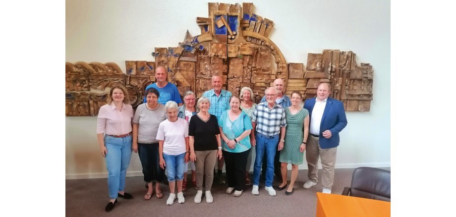 Seniorenbeirat Mutterstadt 2026 Gruppenbild ses Seniorenbeirats in Mutterstadt 2026