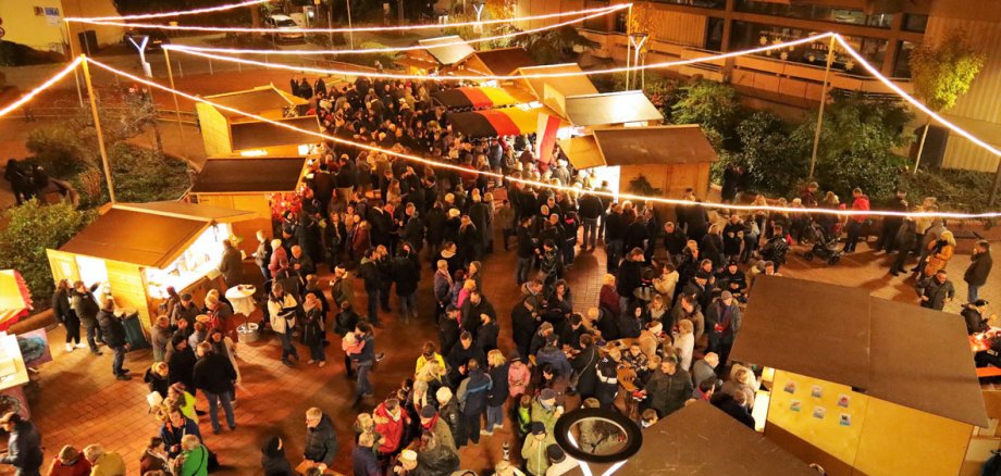 Bild vom Mutterstadter Weihnachtsmarkt
