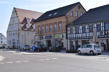 Ansicht der Gebäude Ludwigshafener Straße 2-6 2021