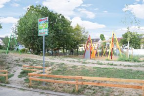Spielplatz am Speyerer Weg Ansicht auf den Spielplatz am Speyerer Weg