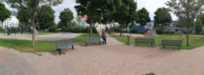 Spielplatz Am Alten Damm Panorama-Teiansicht des Spielplatzes Am Alten Damm