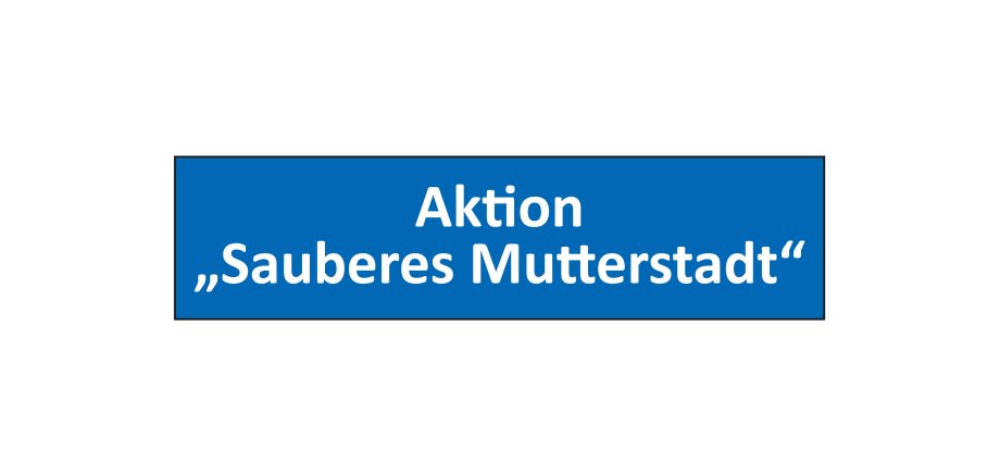Offizielles Logo der Aktion Sauberes Mutterstadt