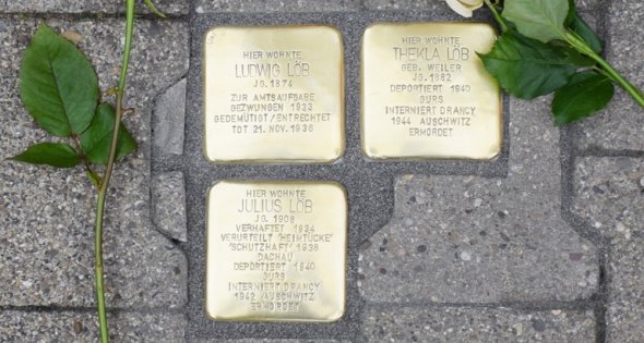 Steine in der Rheingönheimer Straße 23 Stolpersteine in der Rheingönheimer Straße 23
