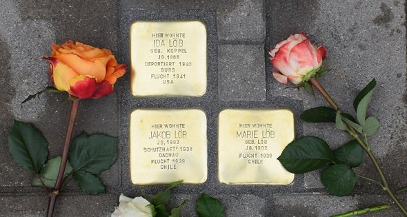 Steine in der Speyerer Straße 24 Stolpersteine in der Speyerer Straße 24