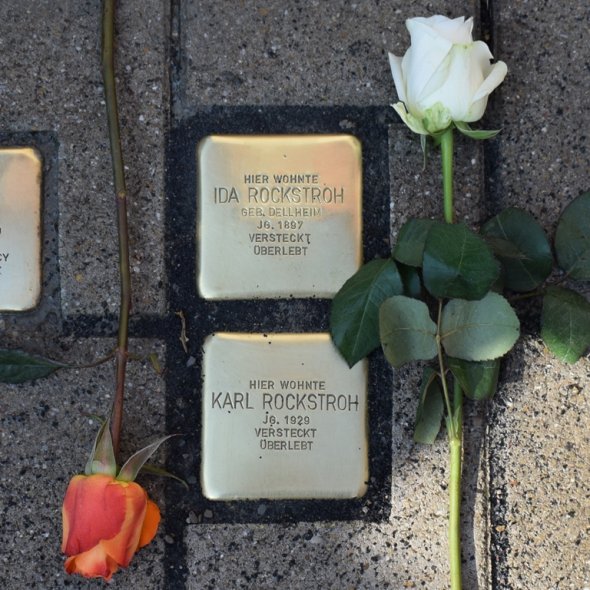 Steine in der Speyerer Straße 48 Stolpersteine in der Speyerer Straße 48