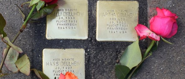 Steine in der Speyerer Straße 66 Stolpersteine in der Speyerer Straße 66