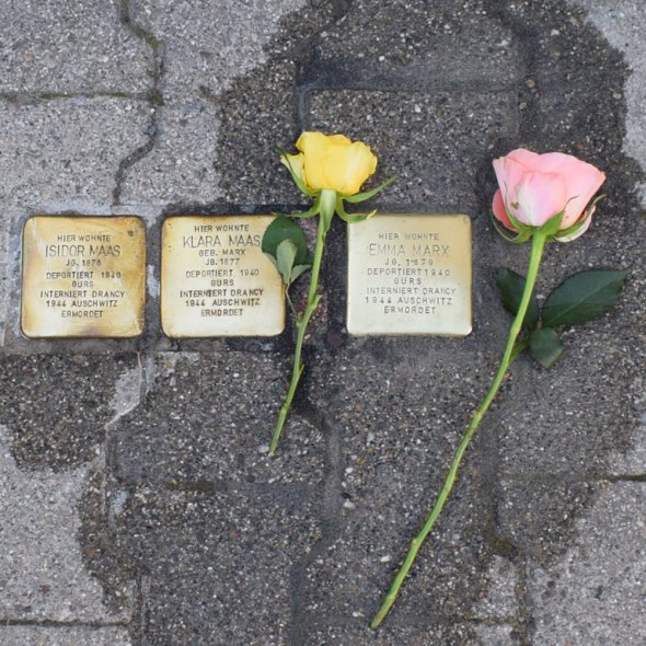 Stein in der Fußgönheimer Straße 9 Stolperstein in der Fußgönheimer Straße 9