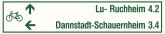 Radwegenetz Schild 10 Radwegenetz Schild 10
