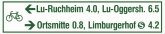 Radwegenetz Schild 22 Radwegenetz Schild 22
